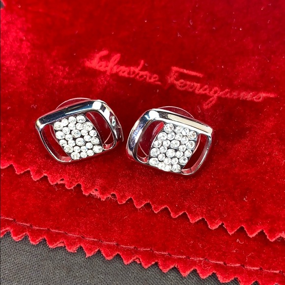 Salvatore Ferragamo Earrings NIOB w/free Shipping - Picture 5 of 8